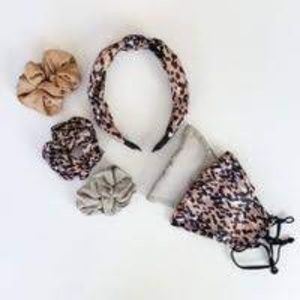 NIP French Connections dark cheetah print 6 pc set